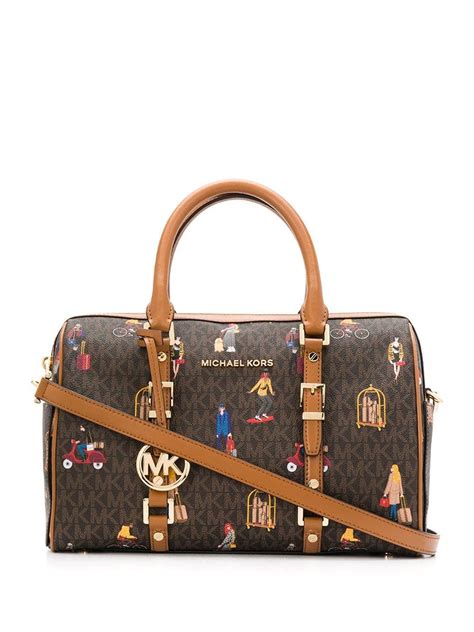 michael kors used travel bag|Michael Kors bag with airplanes.